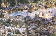 John Singer Sargent, Mountain Stream (mk18)